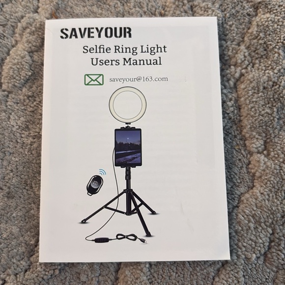 Ring light with stand - Picture 3 of 8